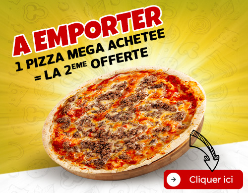 1 MEGA ACHETEE = LA 2EME OFFERTE